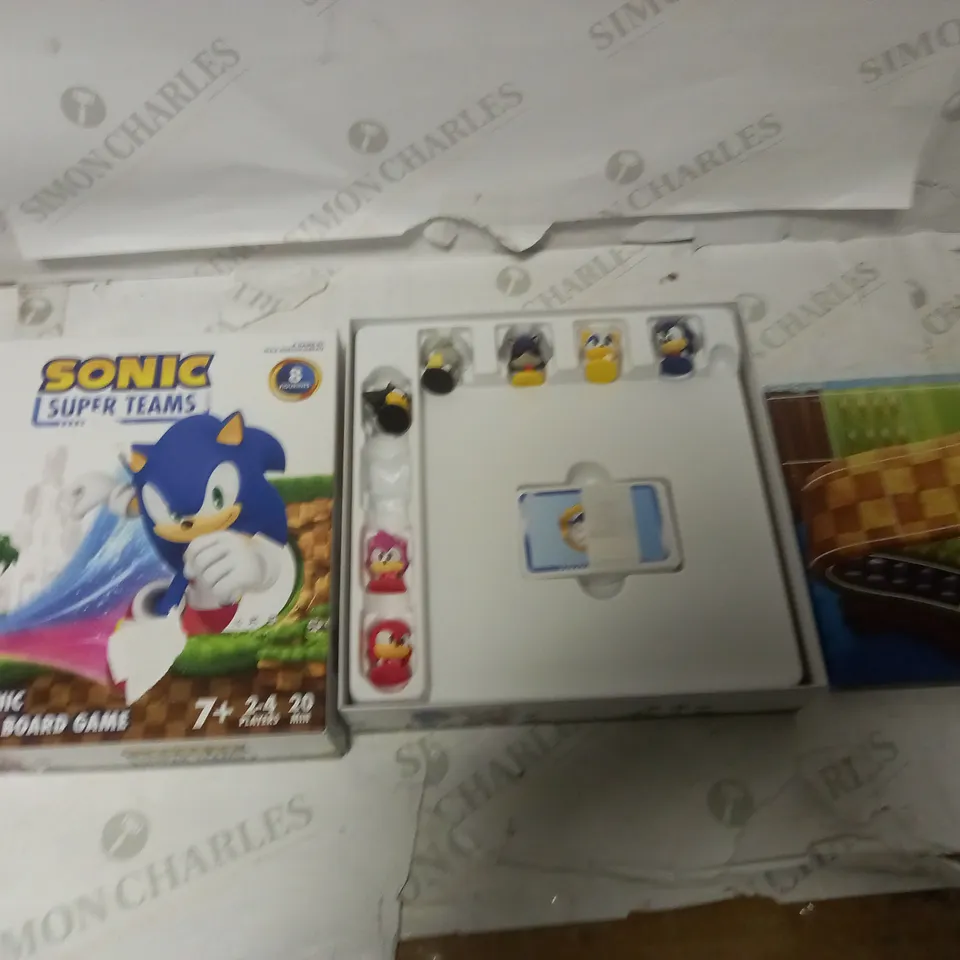 THE SONIC RACING BOARD GAME 