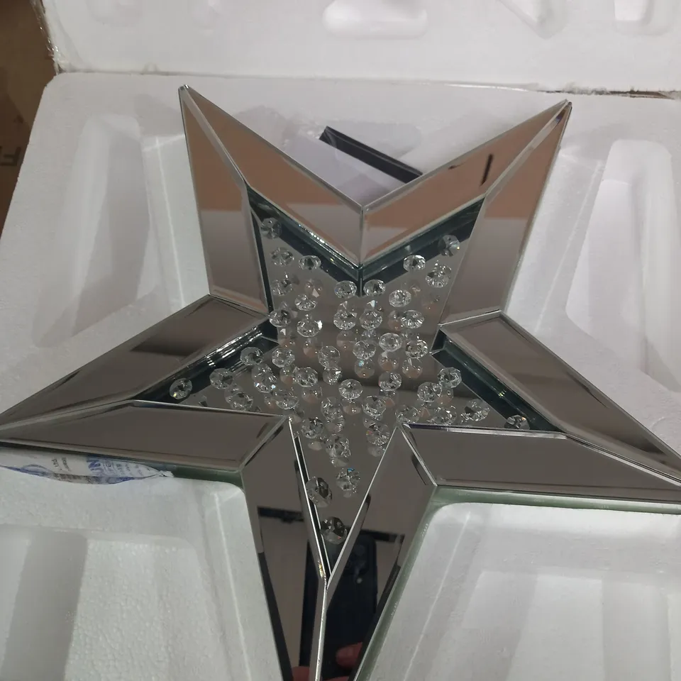 JM BY JULIEN MACDONALD ENCAPSULATED CRYSTAL STAR - ROSE GOLD