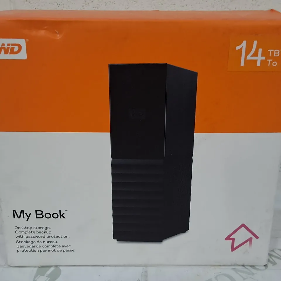 BOXED WD MY BOOK 14TB DESKTOP STORAGE