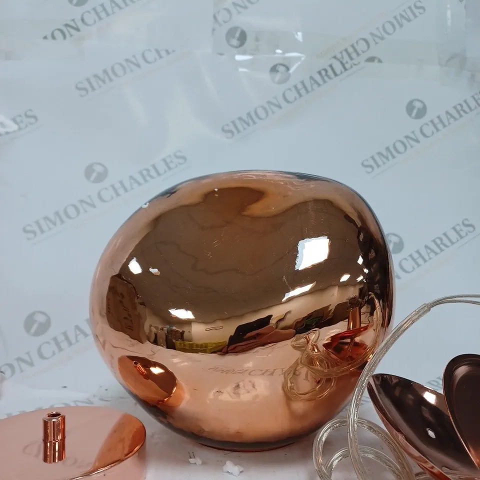 BOXED ROSE GOLD LIGHT SHADE