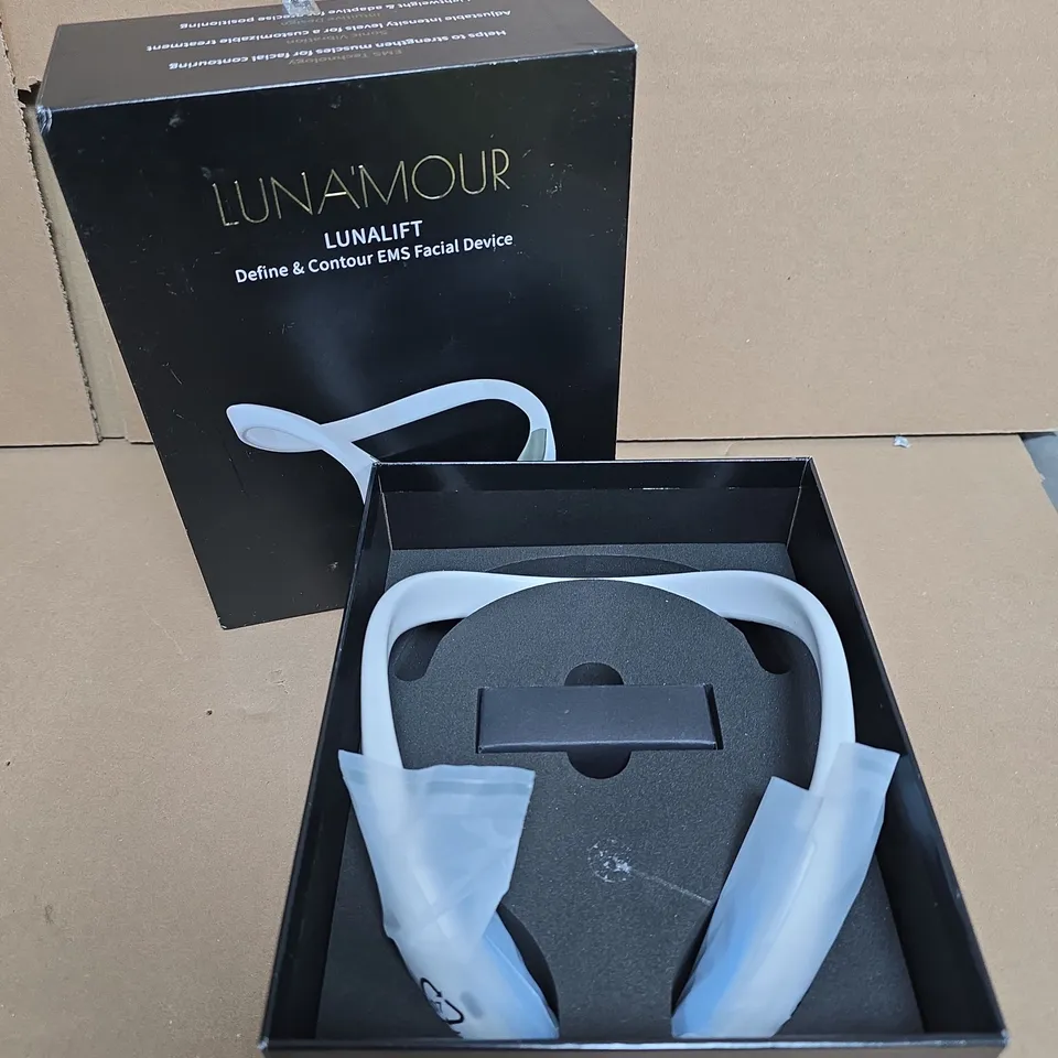 LUNAMOUR LUNALIFT Define & Contour EMS Facial Device – Boxed