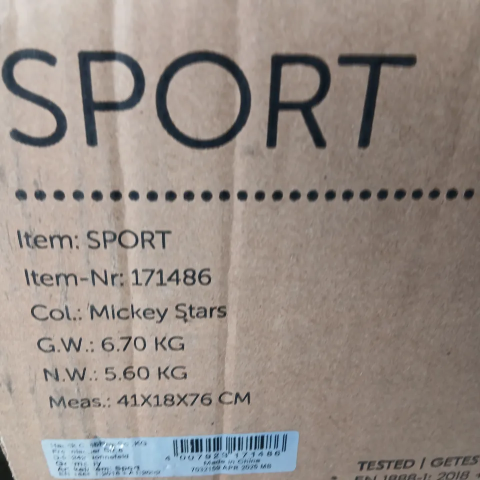 HAUCK SPORT PUSHCHAIR – MICKEY STARS (DISNEY)