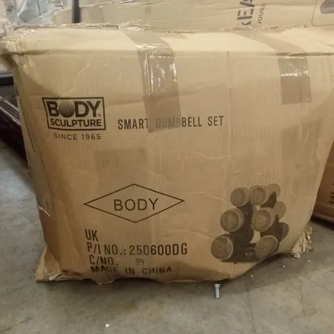 BOXED BODY SCULPTURE DUMBBELLS