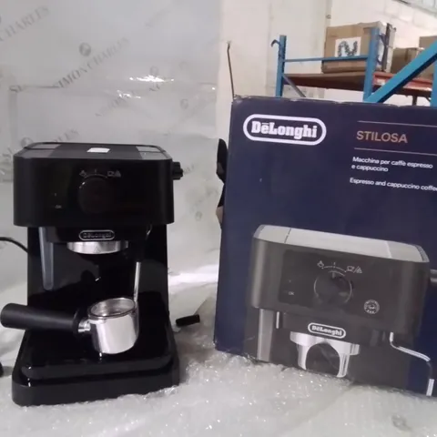BOXED DELONGHI ESPRESSO MACHINE AND COFFEE MAKER 
