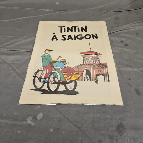 TINTIN A SAIGON MOVIE POSTER