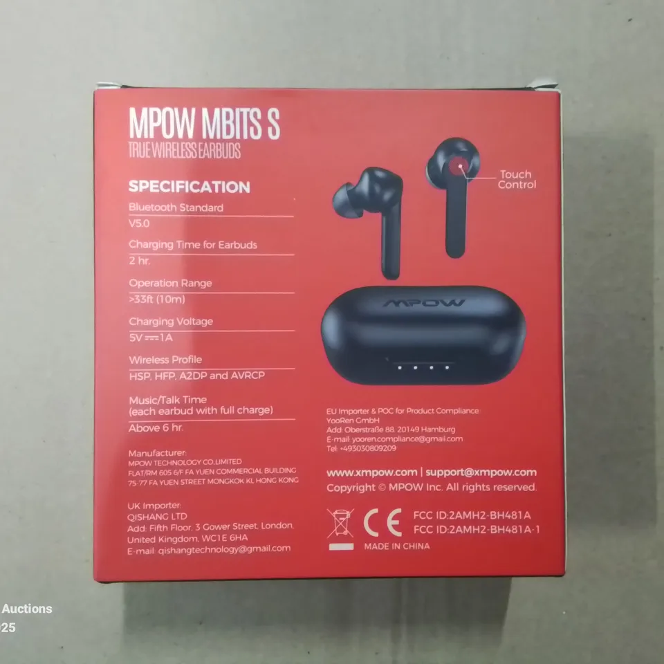 BOXED MPOW MBITS S TRUE WIRELESS EARBUDS