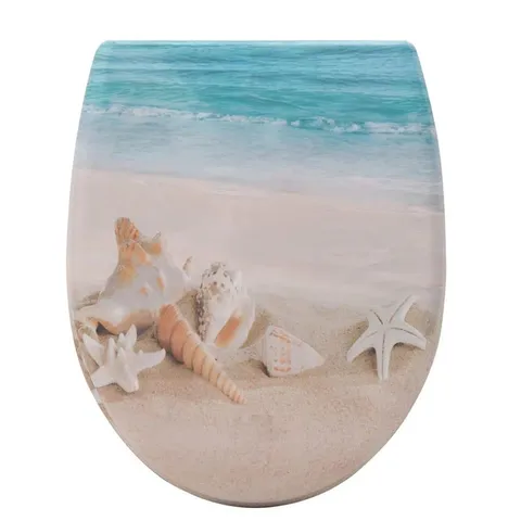 BOXED DEJOIRE SOFT CLOSE ELONGATED STANDARD TOILET SEAT 