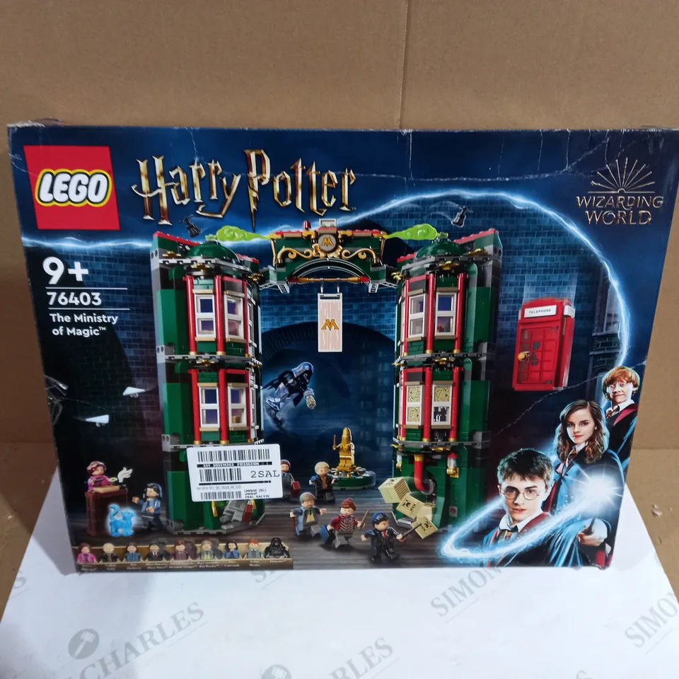BOXED LEGO HARRY POTTER MINISTRY OF MAGIC (76403 SET) RRP £90