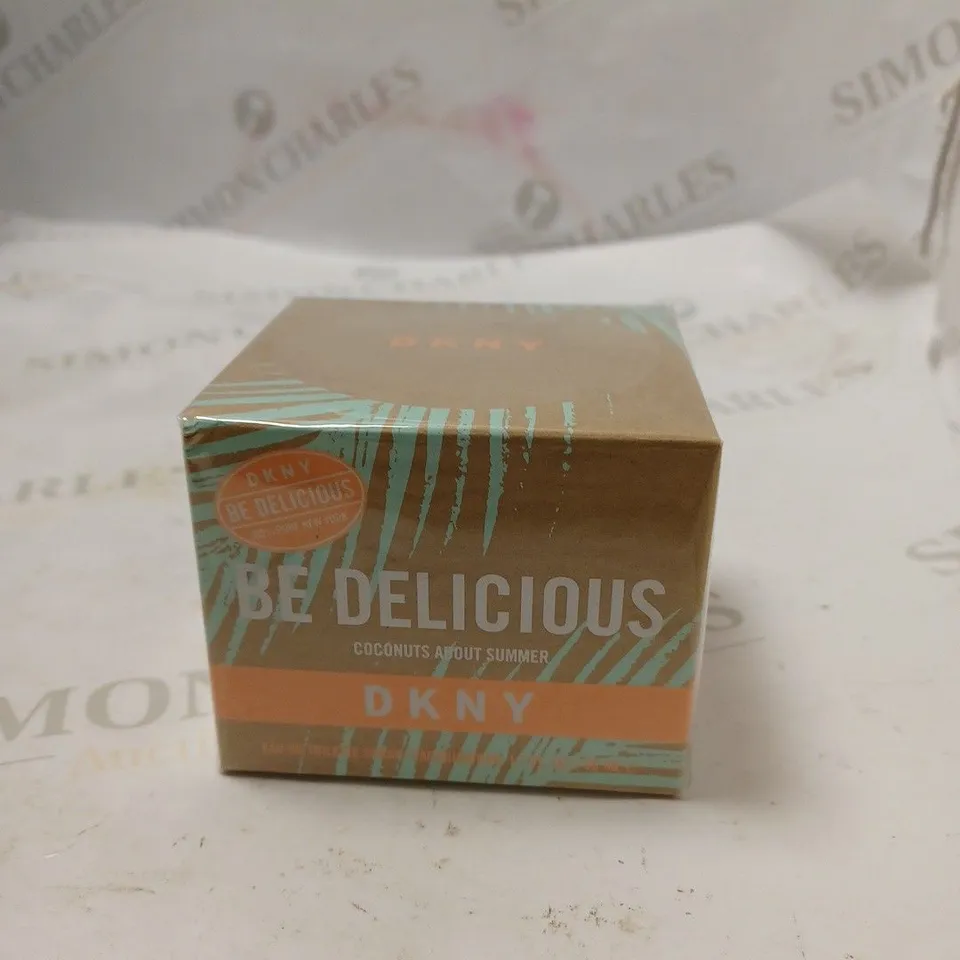 BOXED AND SEALED DKNY BE DELICIOUS COCONUTS ABOUT SUMMER 50ML