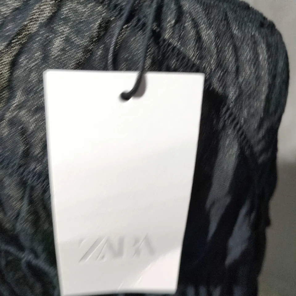 ZARA QUILTED TOP – WOMEN'S, BLACK, SIZE M