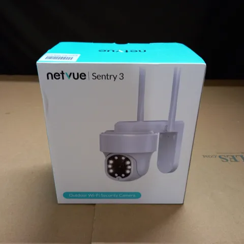 BOXED NETVUE SENTRY 3 OUTDOOR WI-FI SECURITY CAMERA