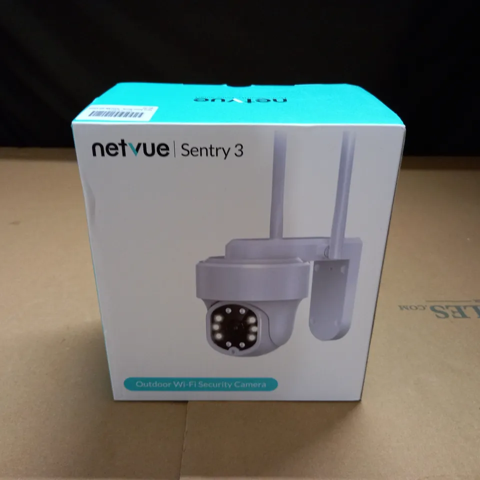 BOXED NETVUE SENTRY 3 OUTDOOR WI-FI SECURITY CAMERA