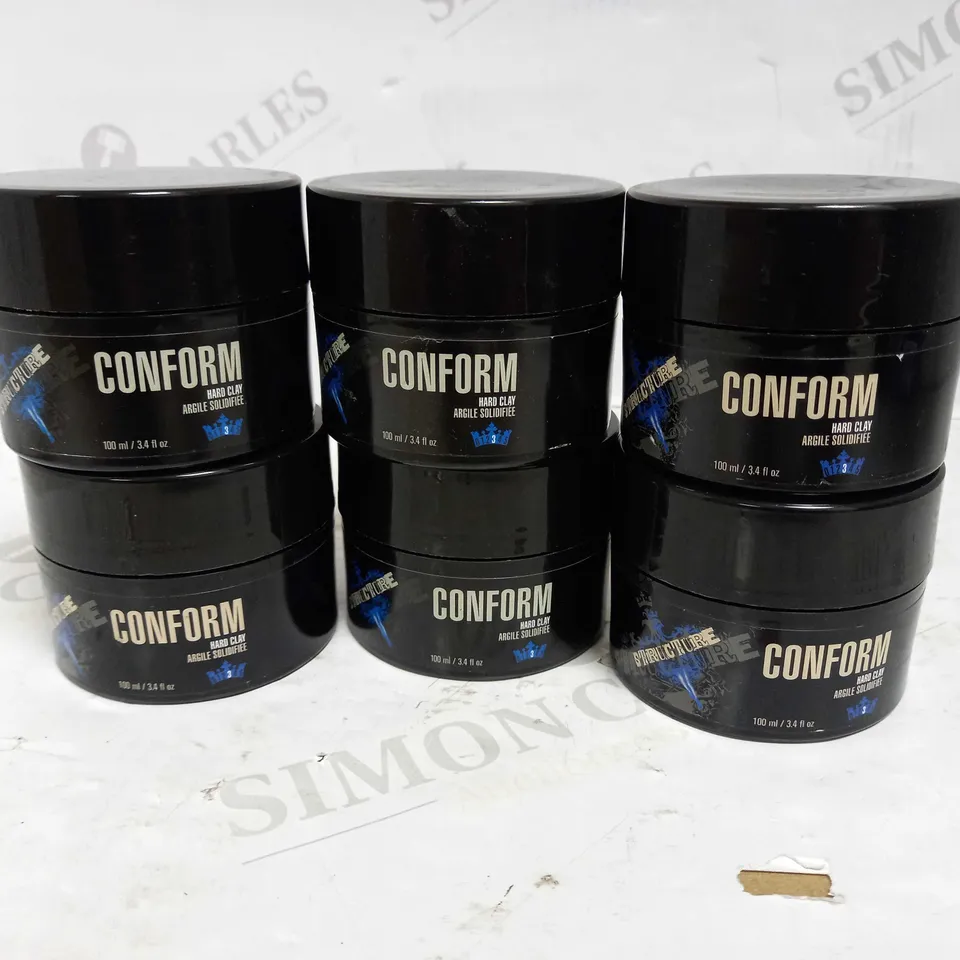 JOICO STRUCTURE CONFORM HARD CLAY 100ml x6 