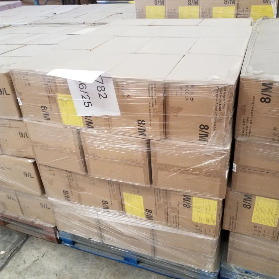 PALLET OF APPROXIMATELY 60 INTCO VINYL DISPOSABLE GLOVES 100PK BOXES - MEDIUM