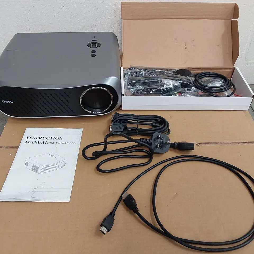 BOXED EUG 900D AB DIGITAL LED PROJECTOR (1 BOX)