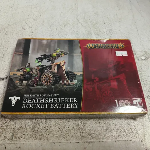 WARHAMMER HELSMITHS OF HASHUT DEATHSHRIEKER ROCKET BATTERY – BOXED CITADEL MINIATURES