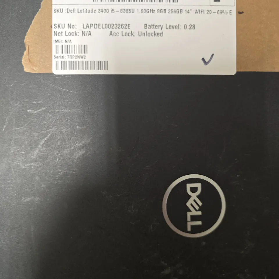 DELL LATITUDE 3400 LAPTOP – I5-8365U, 8GB RAM, 256GB SSD, 14IN DISPLAY