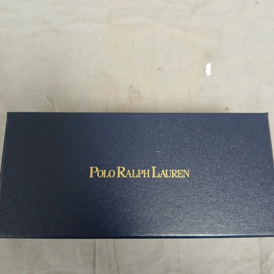 POLO RALPH LAUREN 0PH3112 PILOT SUNGLASSES- BLACK/RED