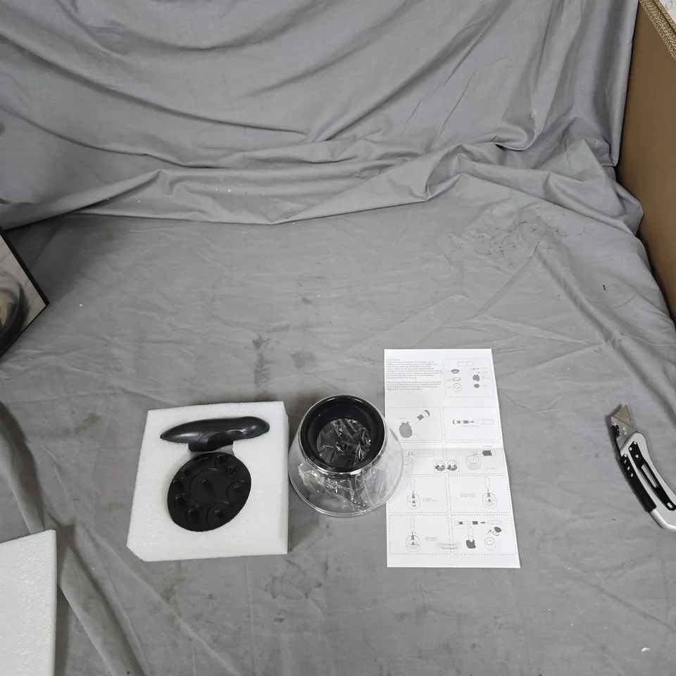 ELECTRIC MAKEUP BRUSH CLEANER & DRYER SPIN DEVICE – BOXED KIT WITH INSTRUCTIONS