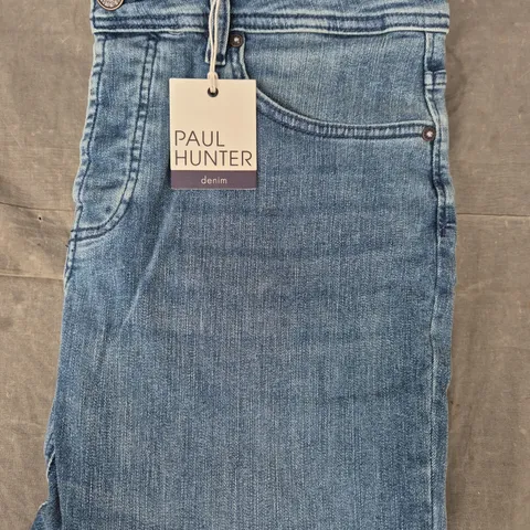PAUL HUNTER SLIM-FIT JEANS IN BLUE SIZE 32/30