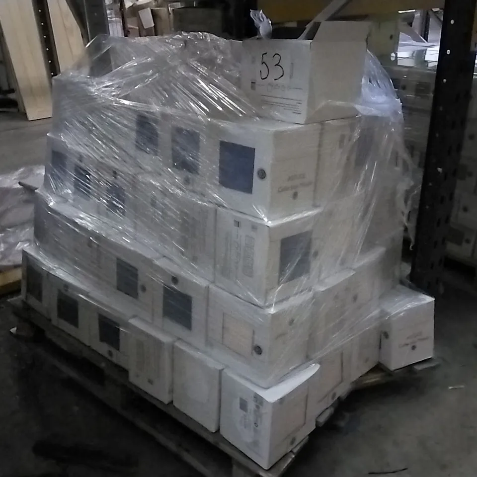 PALLET OF 119 BOXES OF 25 BRAND NEW BLUE ASTUCE 20x20cm TILES - EACH PACK COVERS APPROXIMATELY 1M² (TOTAL APPROX. 96 Sq.Metres)