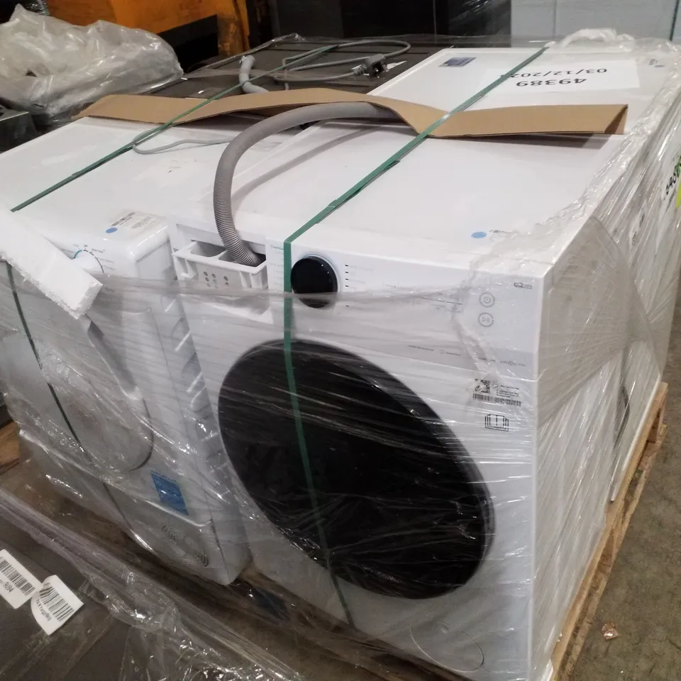 PALLET OF APPROXIMATELY 4 UNPROCESSED RAW RETURN WHITE GOODS TO INCLUDE;