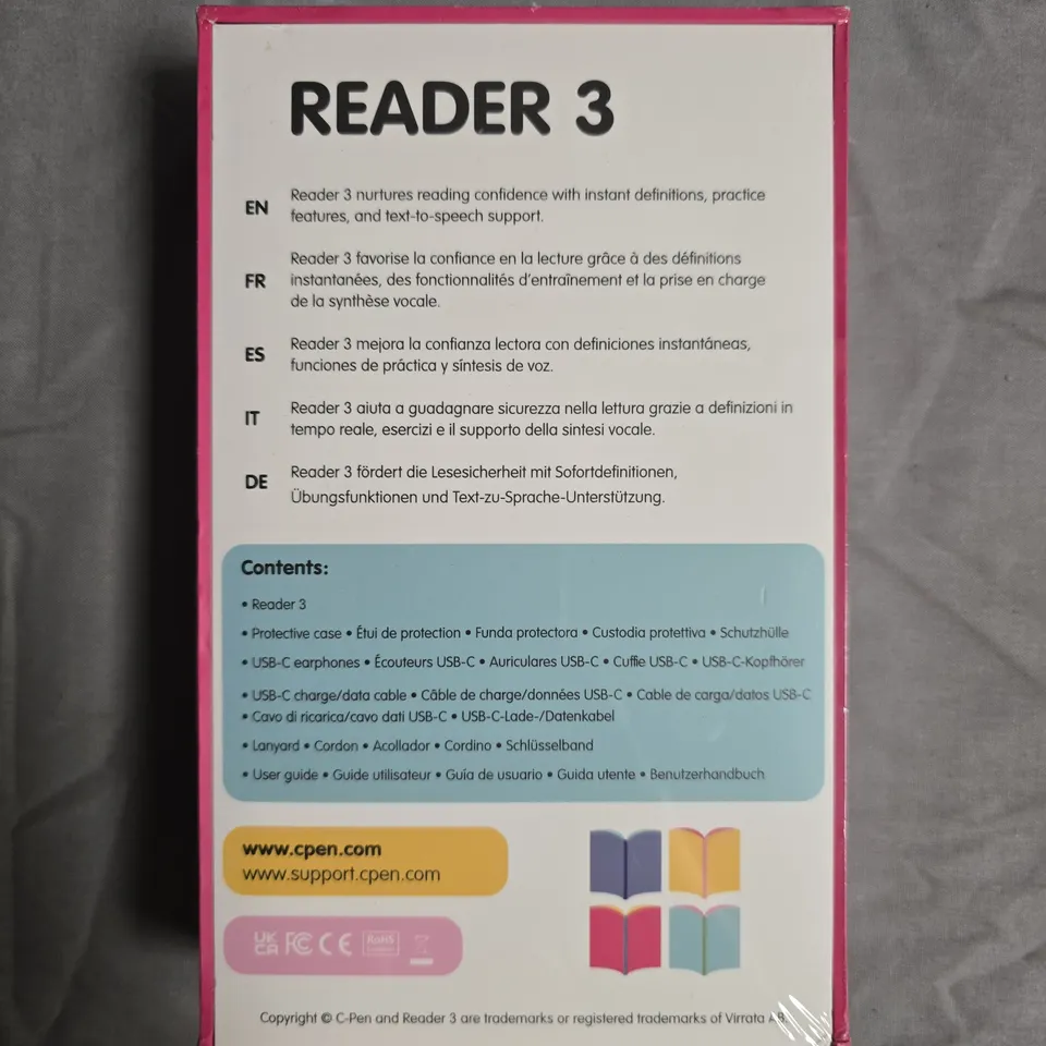SEALED C-PEN READER 3 READING PEN – BOXED
