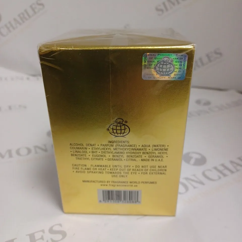 BOXED AND SEALED MAISON FRAGRANCE WORLD VAPORISATEUR BARAKKAT AMBRE EVE EAU DE PARFUM 100ML