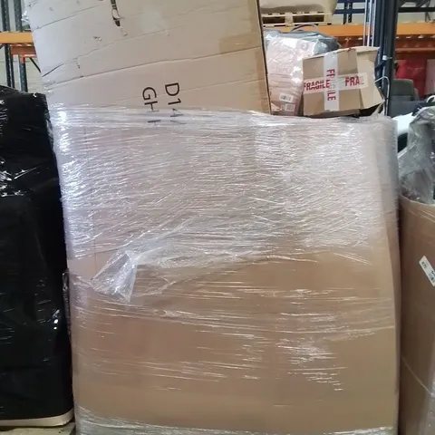 PALLET OF ASSORTED HOUSEHOLD GOODS AND PRODUCTS TO INCLUDE;HEATED BLANKET,ELECTRIC TOOTHBRUSH,TABLE LAMP