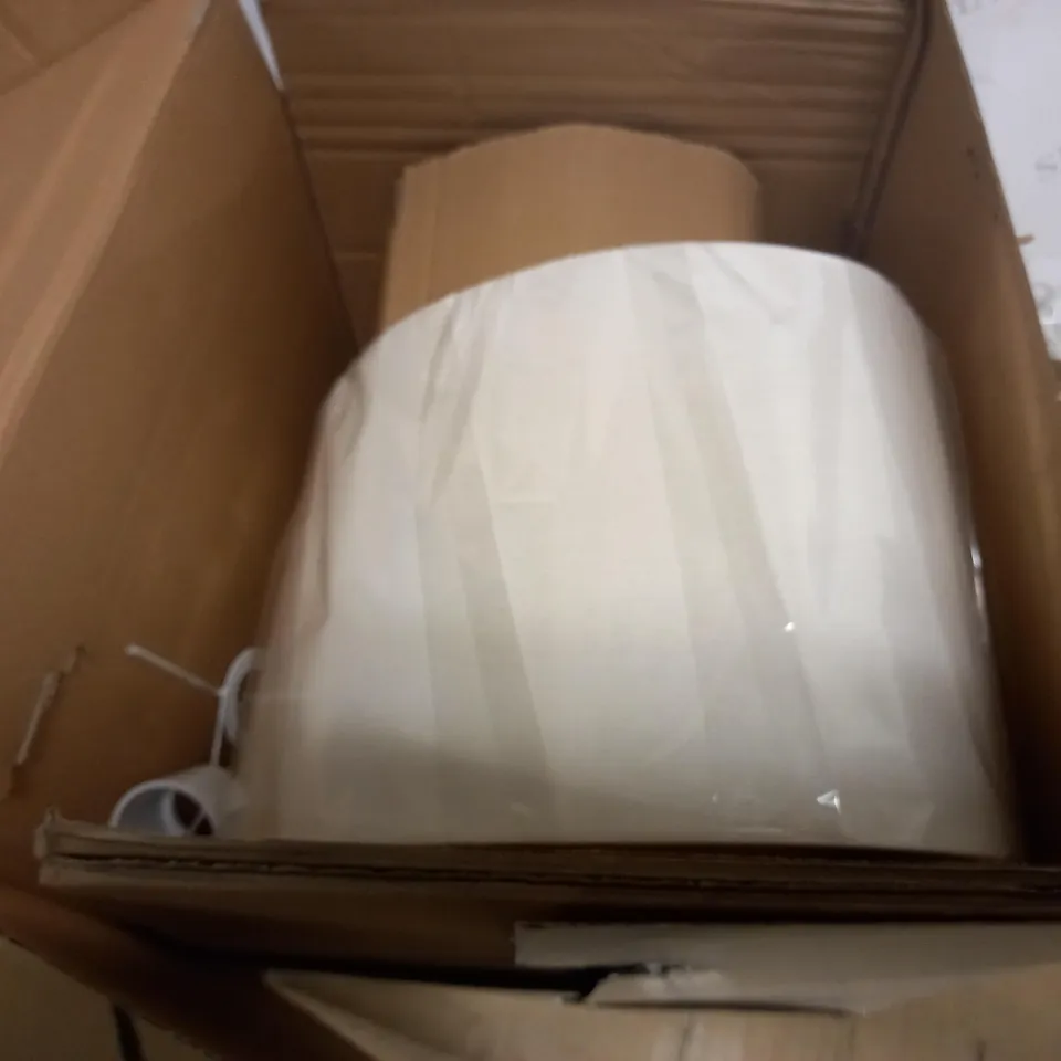 EBONY TABLE LAMP - FABRIC SHADE CERAMIC