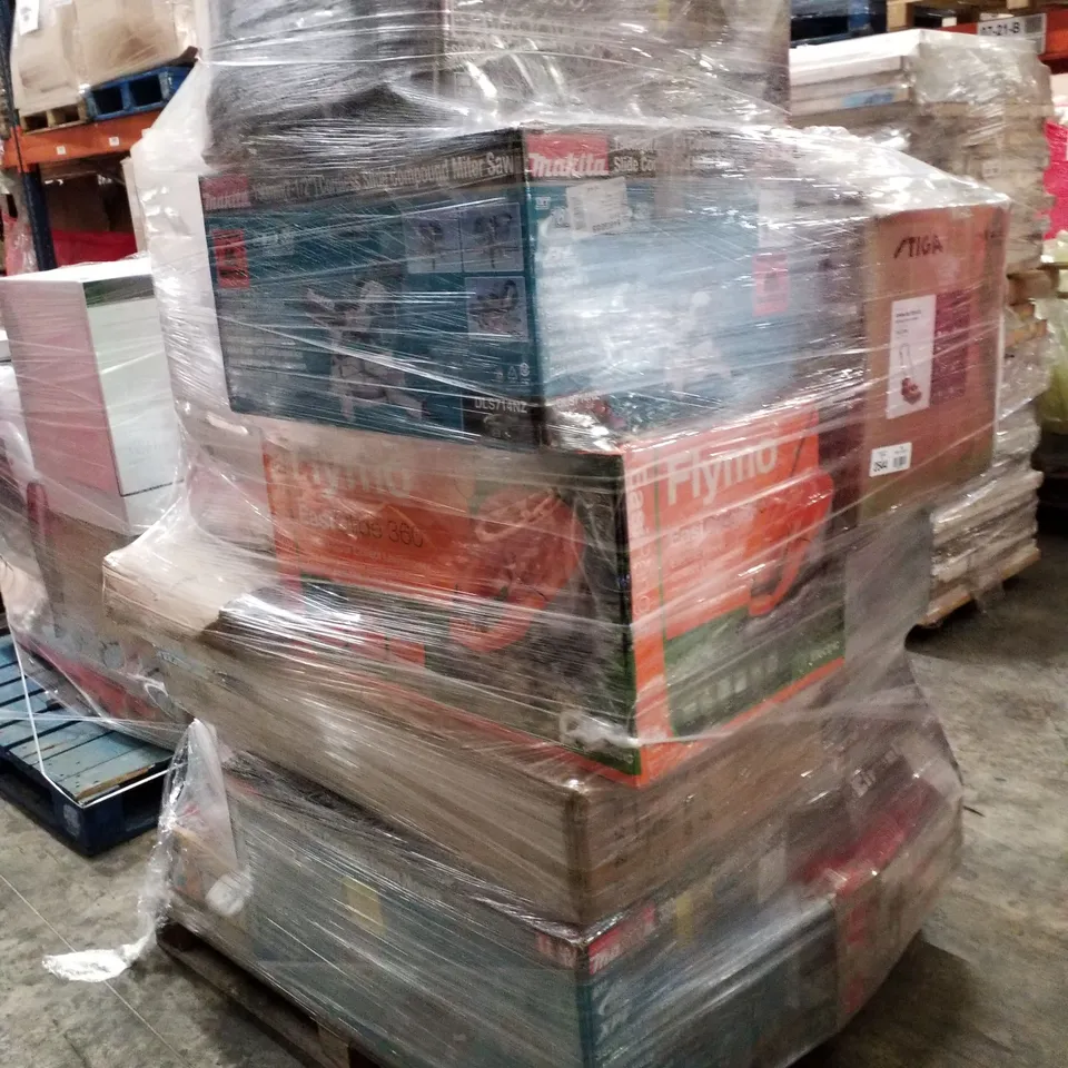 PALLET OF APPROXIMATELY 18 UNPROCESSED RAW RETURN HOUSEHOLD AND ELECTRICAL GOODS TO INCLUDE;