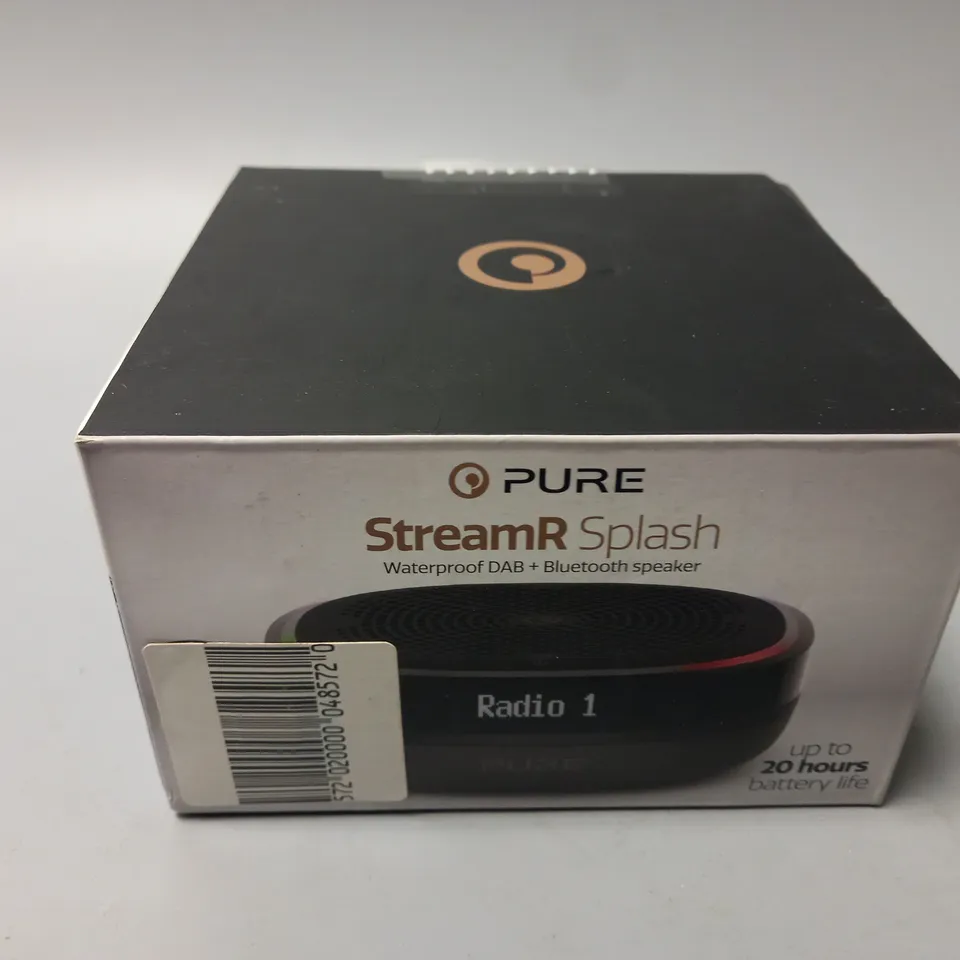 BOXED STREAMR SPLASH