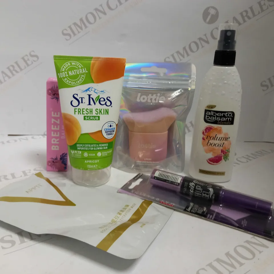 LOT OF APPROXIMATELY 20 ASSORTED HEALTH & BEAUTY ITEMS, TO INCLUDE FACE MASK, LOTTIE, MASCARA, ETC