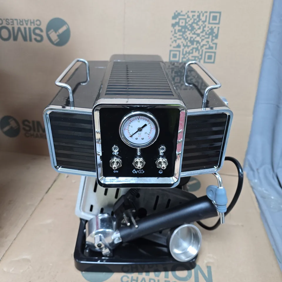 BOXED KLARSTEIN GUSTO CLASSICO ESPRESSO MAKER 