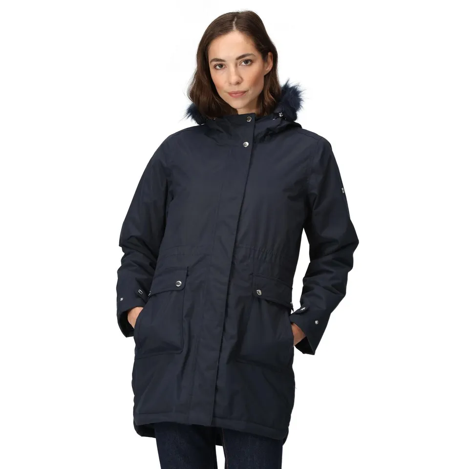 REGATTA SABINKA NAVY COAT SIZE 20