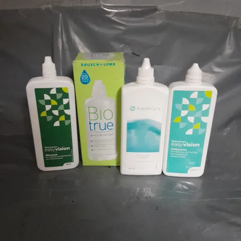 APPROXIMATELY 20 ASSORTED CONTACT LENS SOLUTIONS - COLLECTION ONLY