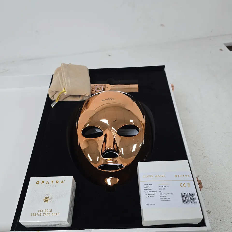 OPATRA London Cleo Mask Gold – 24K Gold Facial Mask