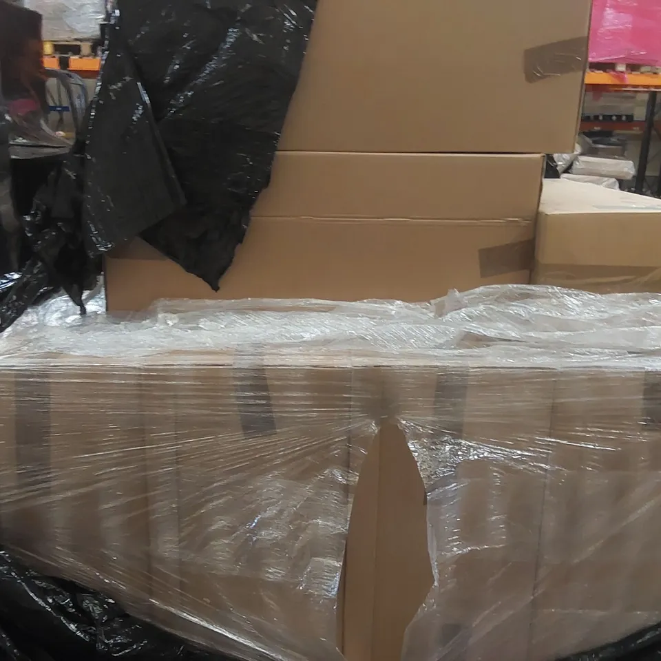 PALLET CONTAINING A LARGE QUANTITY OF BATHROOM FURNITURE PARTS INCLUDING: WC/BIDET CARCASSES ECT