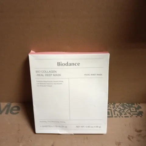 BIODANCE BIO COLLAGEN REAL DEEP MASK – FACIAL SHEET MASK, PACK OF 4