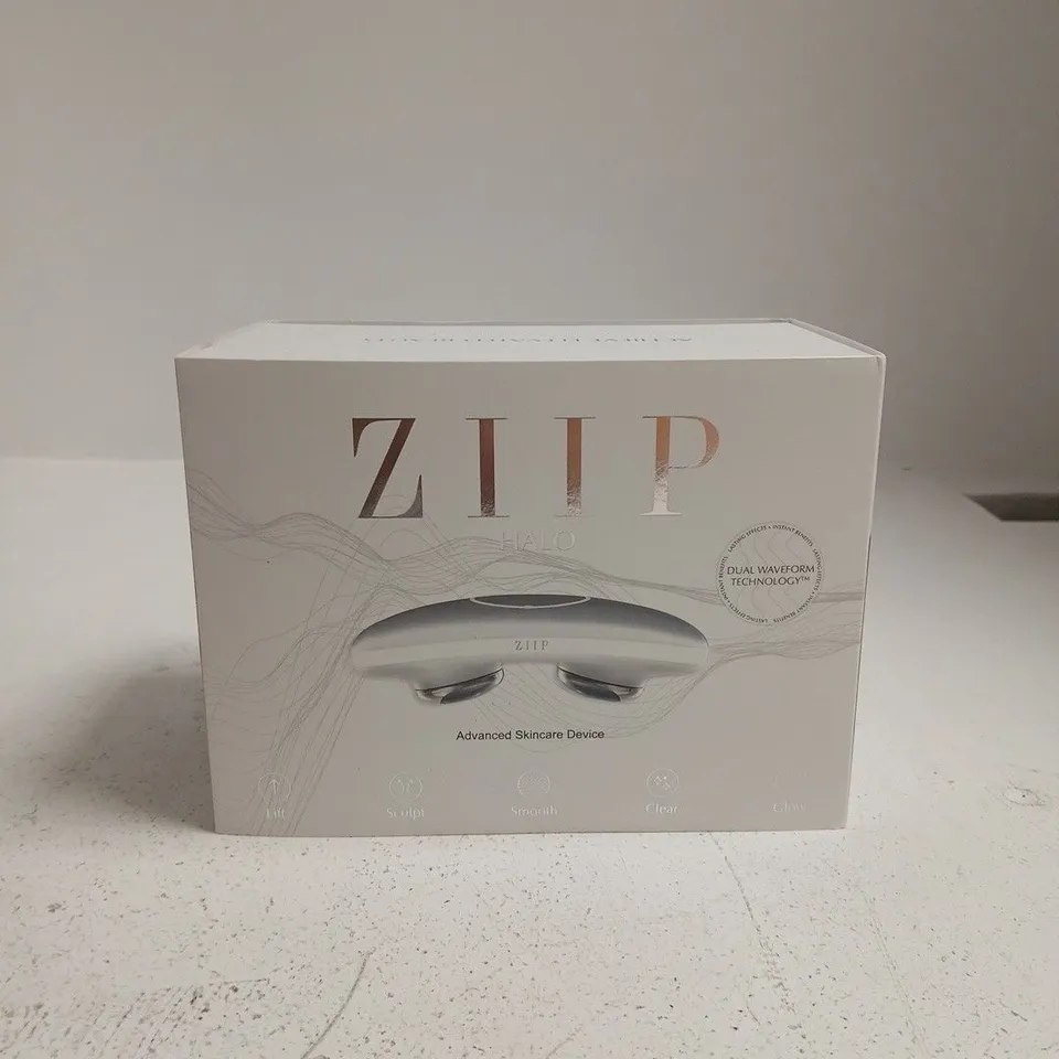 ZIIP HALO ADVANCED SKINCARE DEVICE – BOXED
