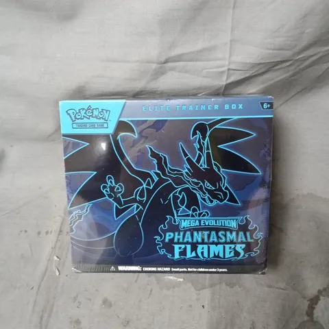 POKEMON TRADING CARD GAME ELITE TRAINER BOX – MEGA EVOLUTION PHANTASM FLAMES