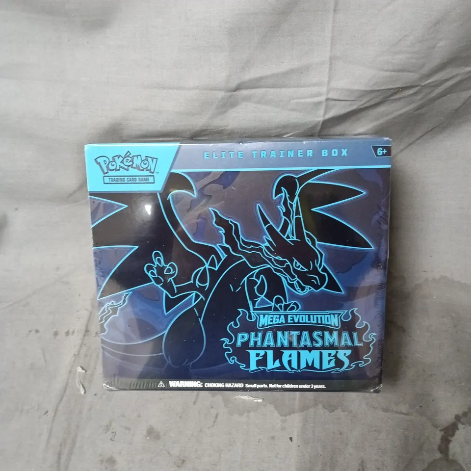 POKEMON TRADING CARD GAME ELITE TRAINER BOX – MEGA EVOLUTION PHANTASM FLAMES