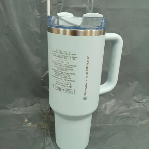 STANLEY X STARBUCKS STAINLESS STEEL TUMBLR IN PASTEL BLUE 1.18L