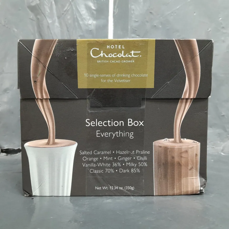 HOTEL CHOCOLAT DRINKING CHOCOLATE SELECTION BOX 