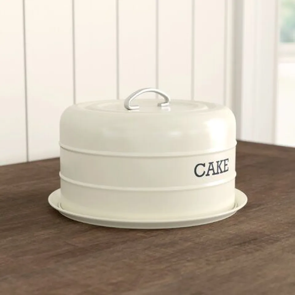 BOXED LIVING NOSTALGIA AIRTIGHT ROUND CAKE TIN
