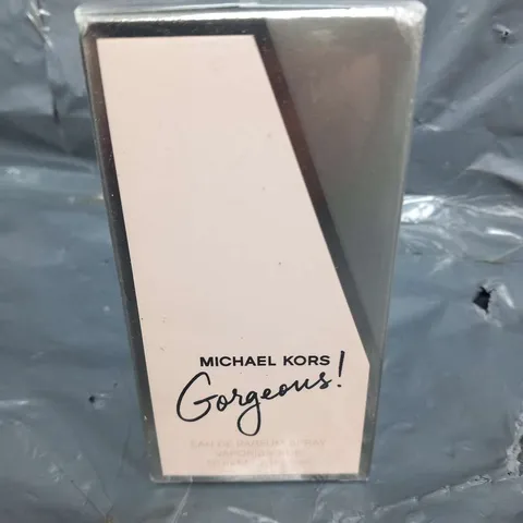 BOXED AND SEALED MICHEAL KORS GORGEOUS EAU DE PARFUM 50ML