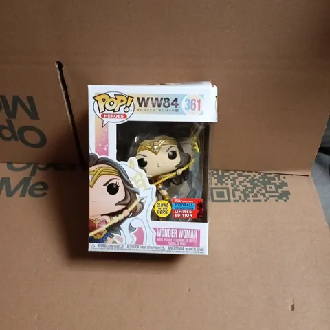 FUNKO POP! HEROES WW84 WONDER WOMAN 361 GLOW IN THE DARK – LIMITED EDITION (FALL CONVENTION 2020)