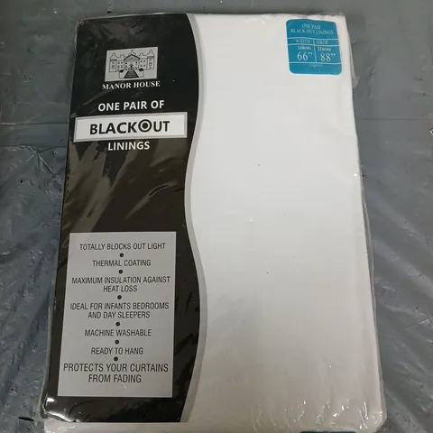 SEALED MANOR HOUSE BLACKOUT LININGS - 168X224CM
