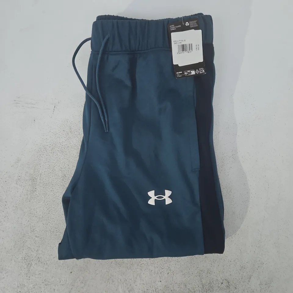 UNDER ARMOUR PANTS IN BLUE SIZE LARGE