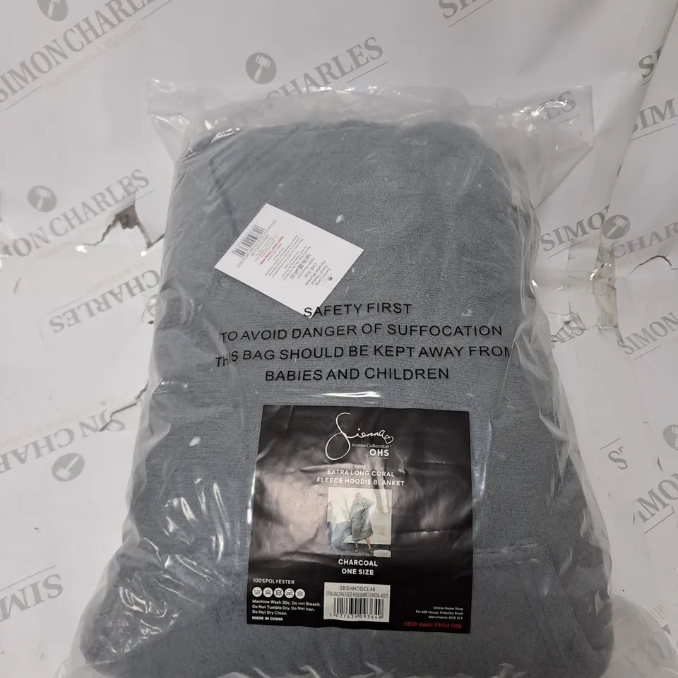 OHS EXTRA LONG FLEECE BLANKET HOODIE 